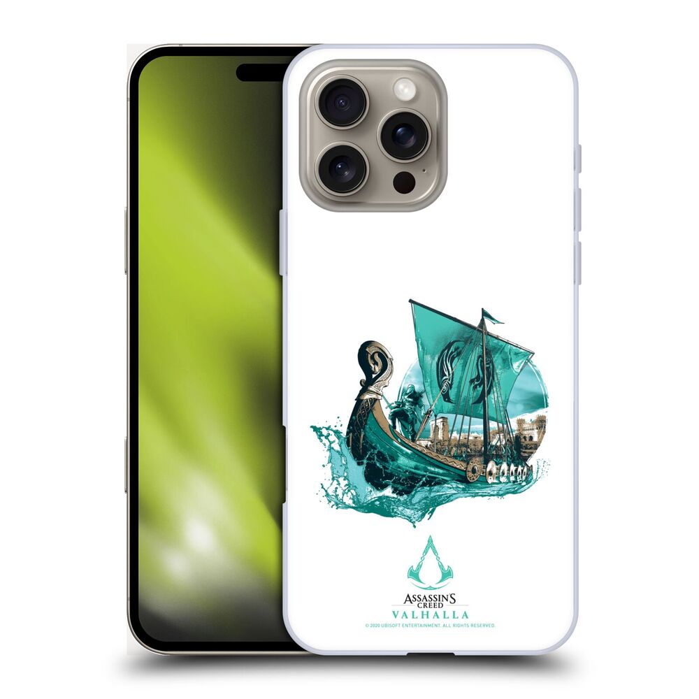 ASSASSINS CREED アサシンクリード - Valhalla Compositions And Patterns / Eivor's Drakkar ハード case / Apple iPhoneケース - PGS